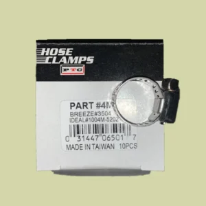 HOSE CLAMP #4M (PACK OF 10)
