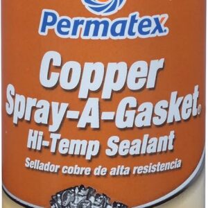 80697 (101MA) PERMATEX COPPER GASKET SPRAY/ RTV SPRAY 12OZ